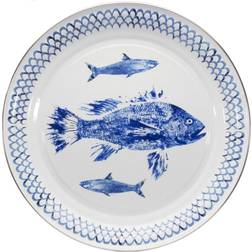 Golden Rabbit Fish Camp Serving Tray 20"