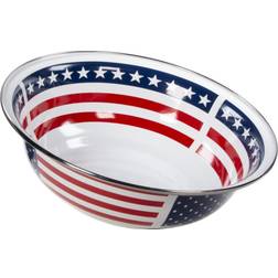 Golden Rabbit Stars & Stripes Serving Bowl 13.5" 1gal