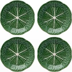 Bordallo Pinheiro Cabbage Dessert Plate 19.1cm 4pcs