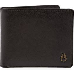 Nixon Pass Vegan Leather Wallet - Brown