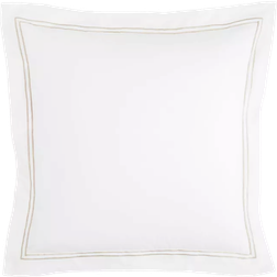 SFERRA Grande Hotel Euro Pillow Case White, Gray (66.04x66.04cm)