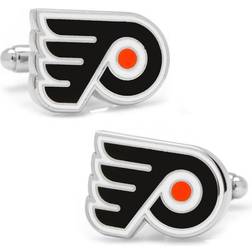 Cufflinks Inc Philadelphia Flyers Cufflinks - Silver/Black/Orange/White