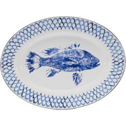 Golden Rabbit Fish Camp Serving Platter & Tray