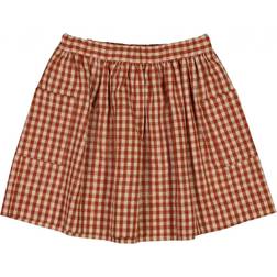 Wheat Eias Skirt - Sienna Check