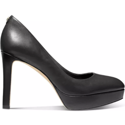 Michael Kors Chantal Leather Platform Pump - Black