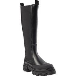 Ganni Ganni High Chelsea Boot Stitch Kvinde Langskaftede Støvler hos Magasin