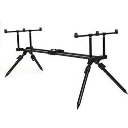 Fox International Rod Pod Horizon Dual 4 Rod Negro One Size