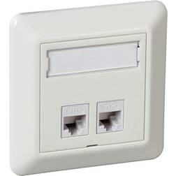 Elko Elko UTP C6 TL Modulaarinen Pistorasia Upotettava 2 x 8