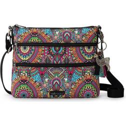 Sakroots Sakroots Basic Nylon Crossbody Rainbow Wanderlust Rainbow Wanderlust