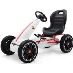 Milly Mally Milly Mally Abarth White Pedal Gokart