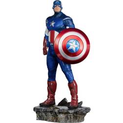 Iron Studios Captain America (Battle of NY) BDS Art Scale Statue 1/10 23 cm