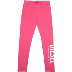 Diesel Børn Logo Leggings Fuchsia Rose Lyserød