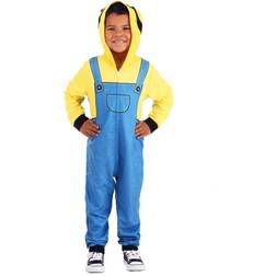 Minions Union Suit Black/Blue/Yellow