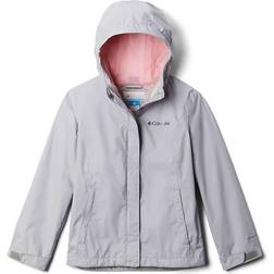 Columbia Girl's Arcadia Rain Jacket - Columbia Grey