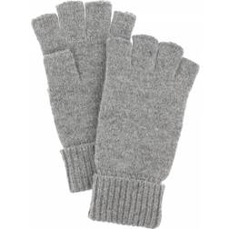 Basic Wool Half Finger - Grau