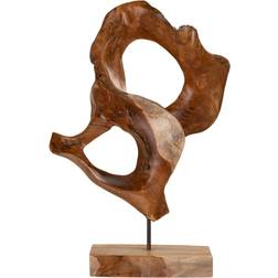 House Nordic Donato Teak Skulptur Dekorationsfigur 60cm