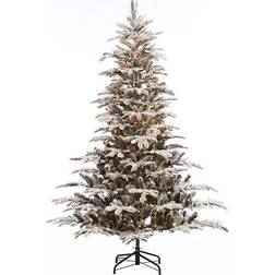 7.5ft. White Arctic Fir Pre-Lit White 7.5 Foot