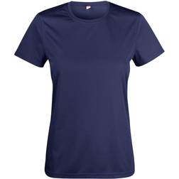 Clique Clique T-shirt funktion dam marin