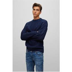 HUGO Woll Pullover Scablito - Regular Fit