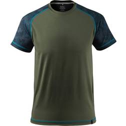 Mascot T-shirt svedtransporterende 17482 (mosgrøn, 4XL)