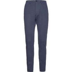 Slim Fit Pique Trousers CHARCOAL HEATHER 3134