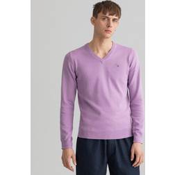 GANT Herre Classic sweater bomuld med V-hals