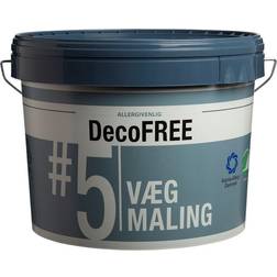 DecoFarver DecoFREE 5 Vægmaling Hvid 9L