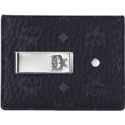 MCM Visetos Original Money Clip Card Case