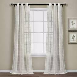 Lush Decor Grommet Sheer38x108"