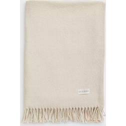 SFERRA Celine Throw Blankets Orange, Green, Gray, Beige (180.34x129.54cm)