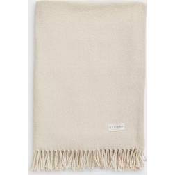 SFERRA Celine Throw Blankets Orange, Green, Grey, Beige (180.34x129.54cm)