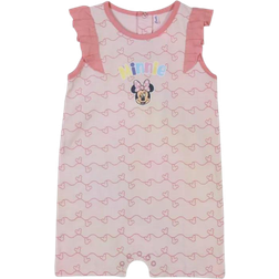 Disney Baby's Minnie Mouse Sleeveless Romper Suit - Pink