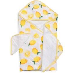 Little Unicorn Cotton Hooded Towel & Washcloth Set