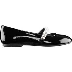 Nina Girl's Nataly Flat Shoes - Black Patent