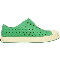 Native Little Kid's Jefferson - Grasshopper Green/ Shell White