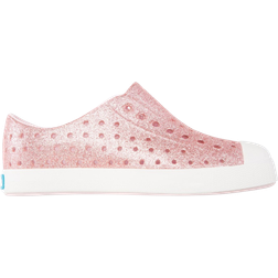 Native Little Kid's Jefferson - Milk Pink Bling/Shell White