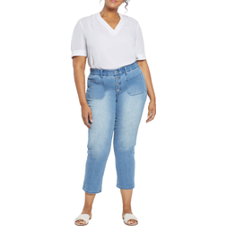 NYDJ Marilyn Straight Ankle Jeans Plus Size