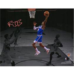 Fanatics New York Knicks RJ Barrett Autographed 11" x 14" Spotlight Layup Photograph