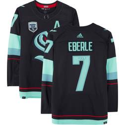 Fanatics Seattle Kraken Jordan Eberle 7. Autographed adidas Authentic Jersey with Inaugural Season Jersey Patch