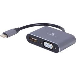 Gembird USB C-HDMI/VGA 3.0 M-F