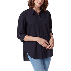 Gloria Vanderbilt Women's 3/4 Sleeve Button-Down Amanda Shirt