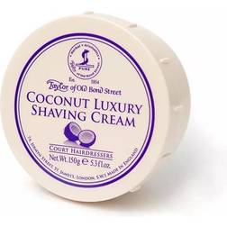 Taylor of Old Bond Street Luxury Shaving Cream Coconut Bowl 150g