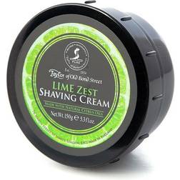 Taylor of Old Bond Street Shaving Cream Lime Zest Bowl 150g