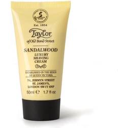 Taylor of Old Bond Street Luxury Shaving Cream Sandalwood Tube 50ml