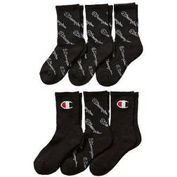 Champion Big Boys Crew Socks 6 Pcs