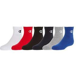 Champion Big Boys Quarter Socks 6 Pcs