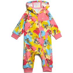 Adidas X Disney Mickey Mouse Onesie - Bliss Pink/Impact Yellow/Bliss Blue/Pulse Magenta (HK6650)