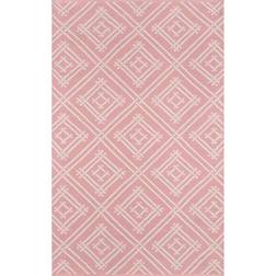 Momeni Palm Beach Pink, White 68.6x243.8cm
