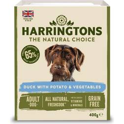 Harringtons Duck With Potato & Vegetables Grain Free Wet Dog Food 8x400g