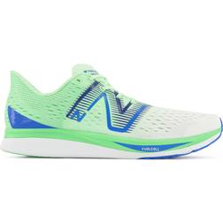 New Balance FuelCell SuperComp Pacer M - White with Vibrant Spring